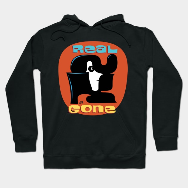 Real Gone Cat Hoodie by Pocket Lint